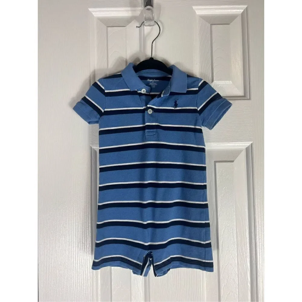 Ralph Lauren Boys Romper Size 6m